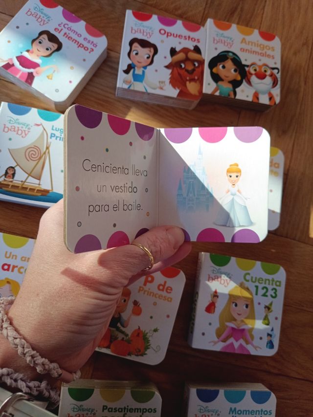 Mini Cuentos cartone Princesas disney