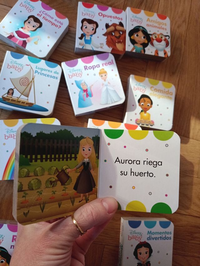 Mini Cuentos cartone Princesas disney