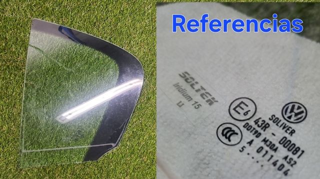 Lunas/Cristales Pequeños Traseros Coches