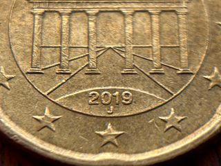 Moneda 20 centimos alemania 2019 J.