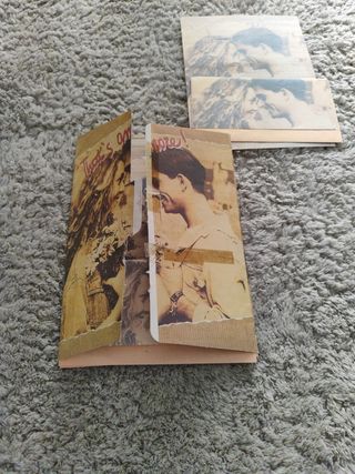 Sobre y cartas años 90