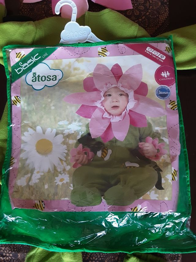DISFRAZ FLOR NIÑA