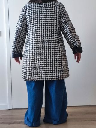 Abrigo acolchado reversible 
