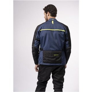 Bycity Africa azul 4 est desmontable chaqueta moto
