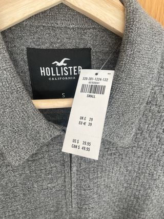 Jersey polo de hollister
