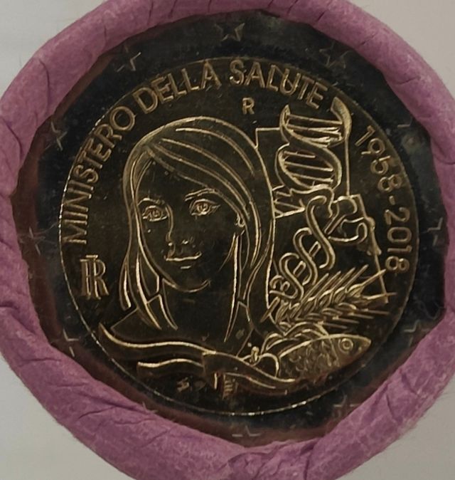 Monedas de 2€ ITALIA 🇮🇹 2018 S/C