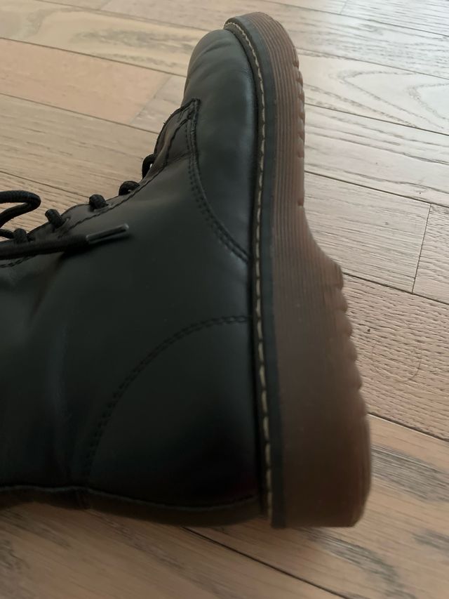 Scarpe polacchino donna nere