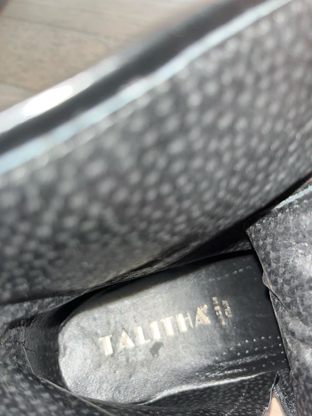 Scarpe polacchino donna nere