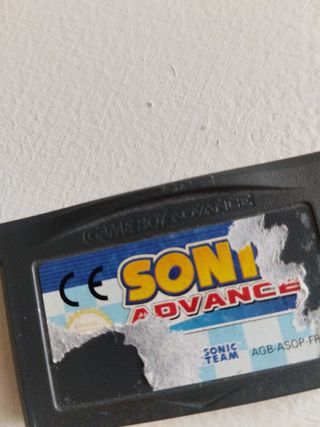 Cartucho de videojuego , Sonic 