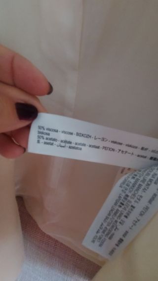 Chaqueta blanca Massimo Dutti