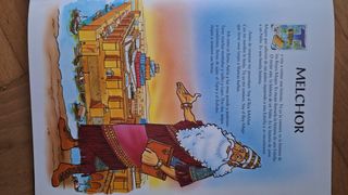 La historia de los Reyes Magos contada a los niños por el rey Melchor