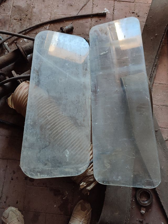 Lunas Citroen 2cv caballos