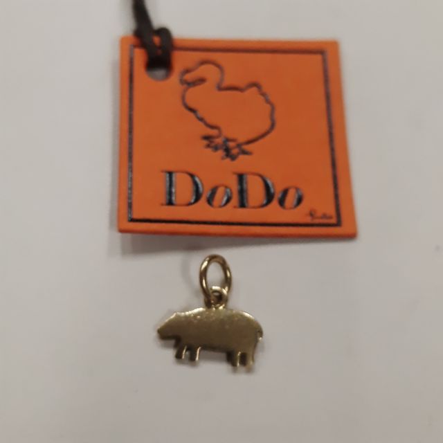 Dodo Ippopotamo oro giallo 18kt grammo 1,1