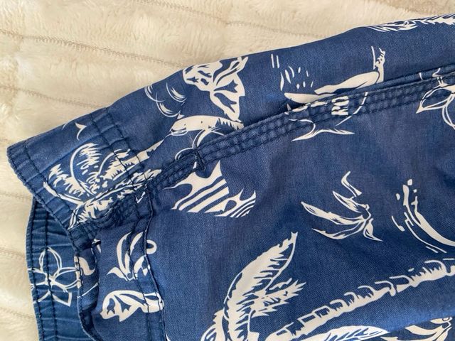 Bañador chico azul estampado t/XL Springfield