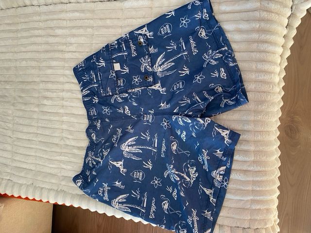 Bañador chico azul estampado t/XL Springfield