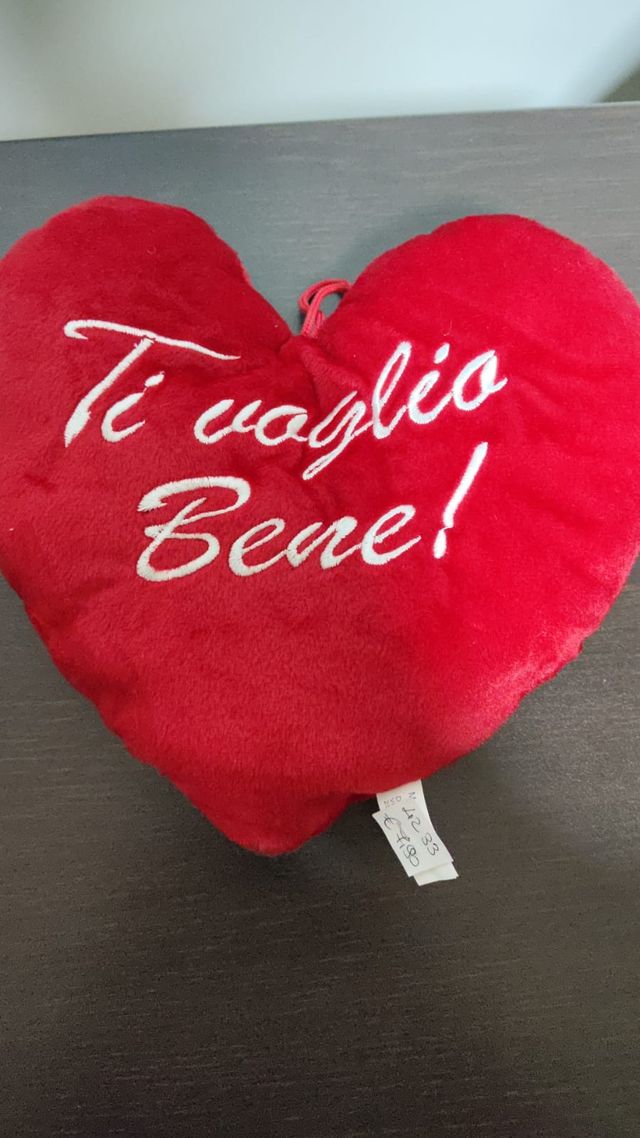 SAN VALENTINO AMORE CUORE IN PELUCHE PLUSH HEART