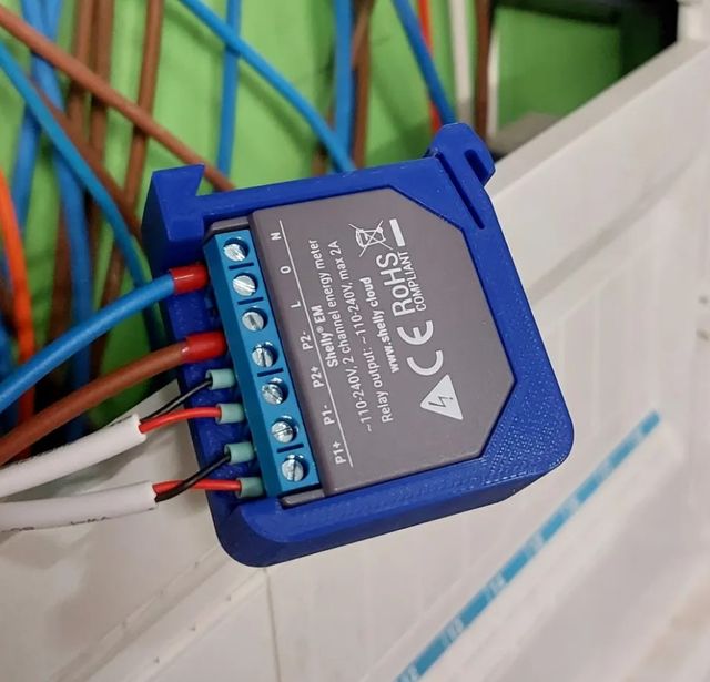 Shelly EM Carril DIN