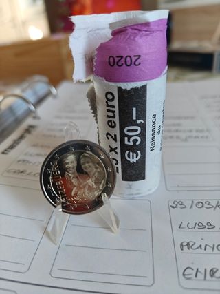 2€ Commemorativa Lussemburgo