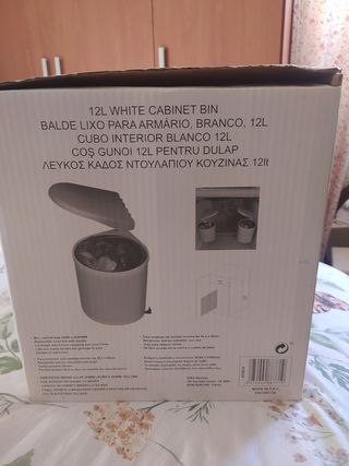 Cubo basura 12 lt nterior fregadero