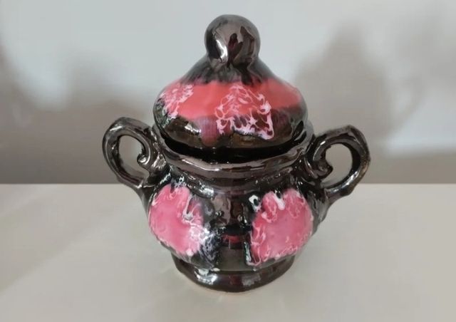 Zuccheriera in ceramica Vallauris