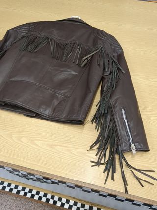 CHAQUETA DE PIEL MOTO