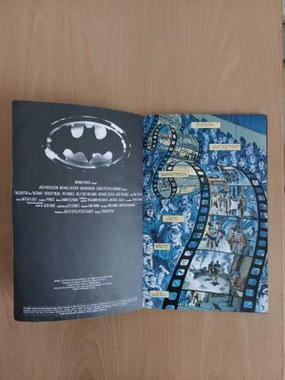 Comic Batman Adaptación película 1989