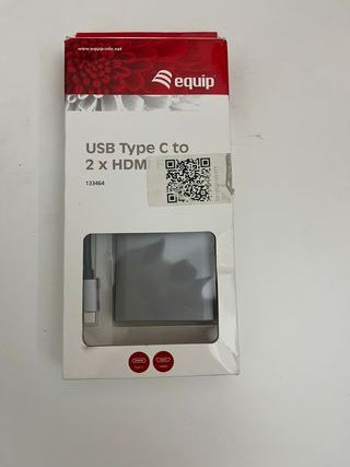 USB type C to 2 HDMI