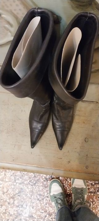 Stivali di pelle taglia 36 donna