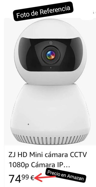 Cámara Monitor con Micro y Parlante