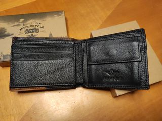 Billetera piel hombre