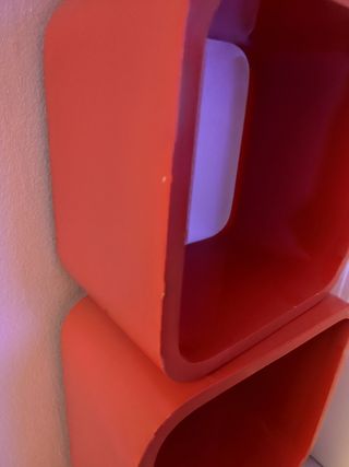 Estantería de cubos