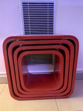 Estantería de cubos