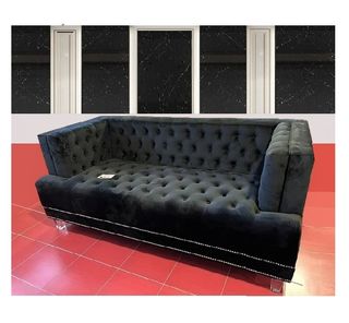 Set Sofas 3+2 Chester en terciopelo