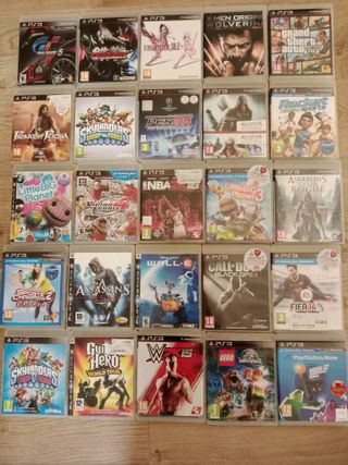 Lote de 15 juegos de PS3 en excelente estado