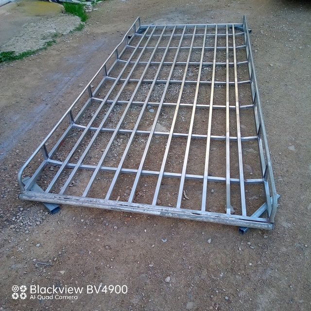 Rack per furgoni in acciaio zincato