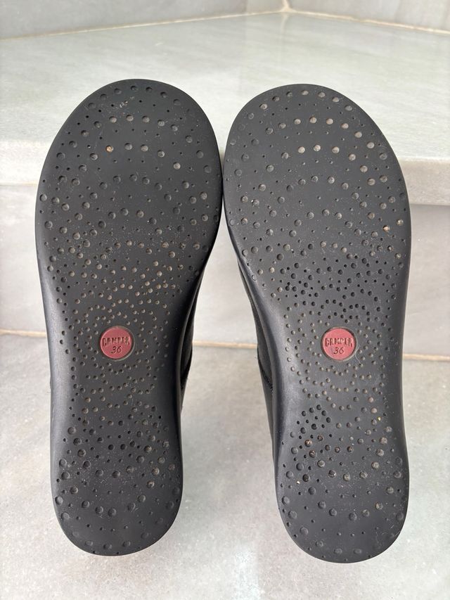 Zapatos Colegio Niña Camper Spiral Comet Negras