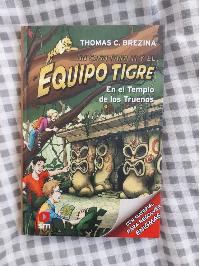 Vendo libro del equipo tigre