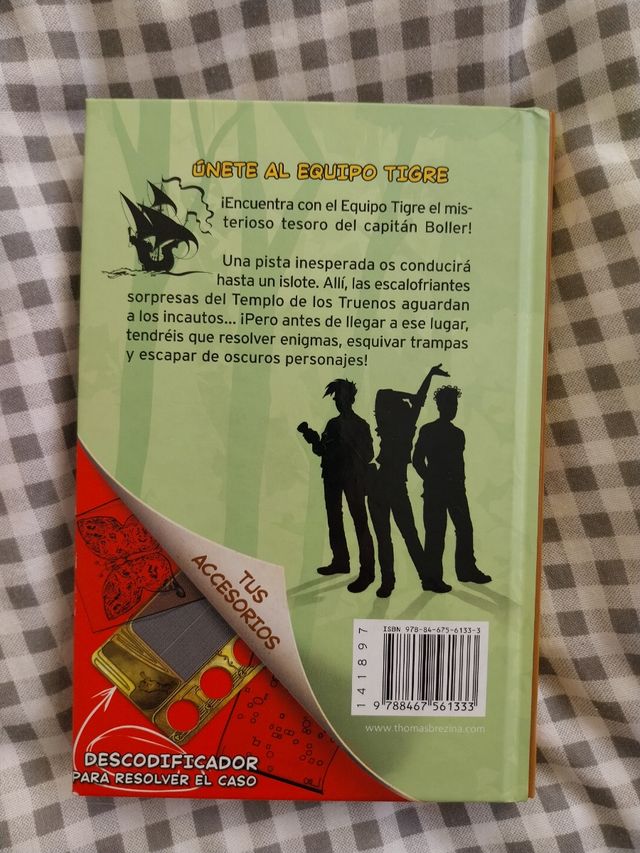 Vendo libro del equipo tigre