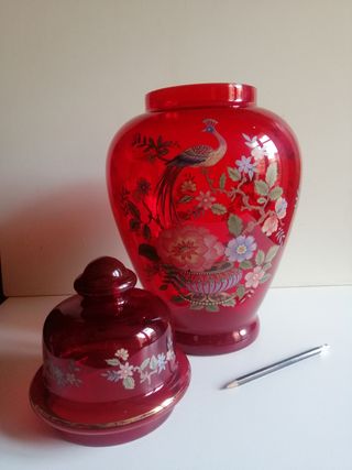 JARRÓN CRISTAL VENECIANO