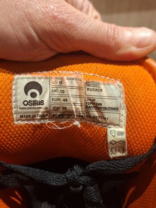 Zapatillas Osiris Rucker