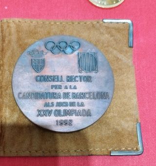 Moneda-Medalla Barcelona 1992 Juegos 