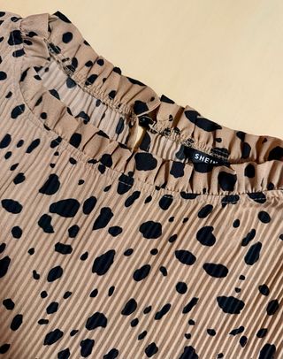 Vestido print animal