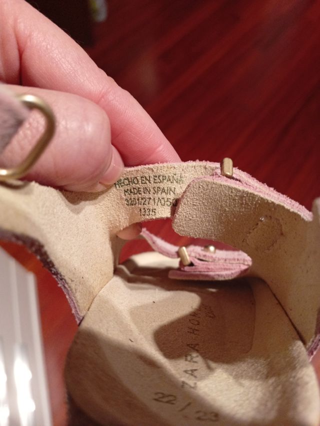 Sandalias nuevas a estrenar número 22/23