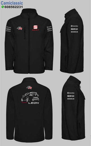 SEAT LEON CHAQUETAS CAMISETAS  todos modelos DISPO