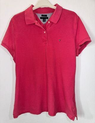 Polo Rosa Tommy Hilfiger