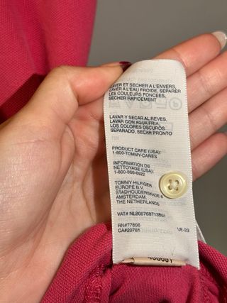 Polo Rosa Tommy Hilfiger