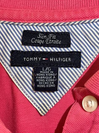Polo Rosa Tommy Hilfiger