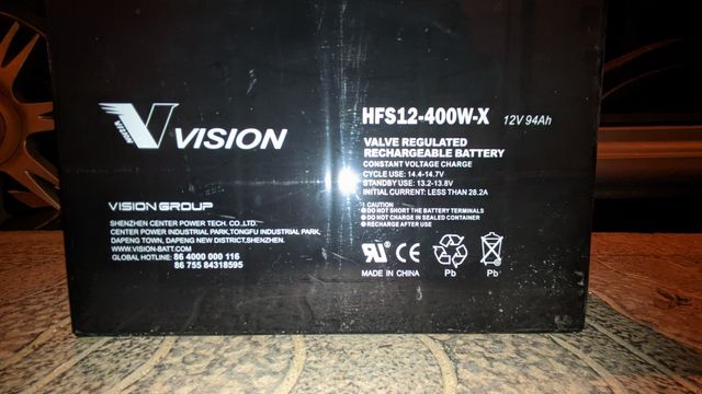 baterias 400w para instalacion de placa solar 