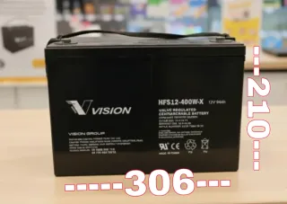 Baterias 400w para placa solar casa o camper