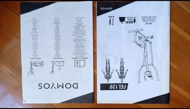 Bicicleta eliptica domyos 120